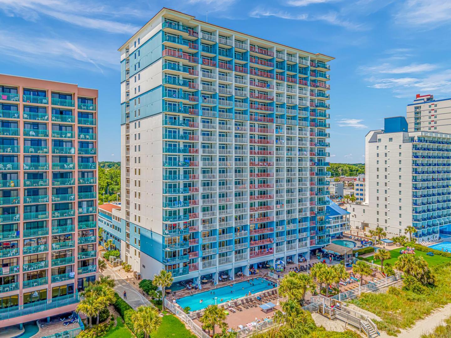 Paradise 1408 Myrtle Beach Esterno foto